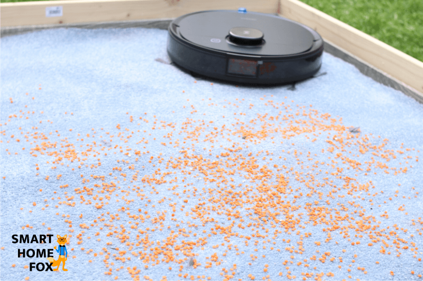 Test lentilles tapis à poils longs OZMO T8 AIVI